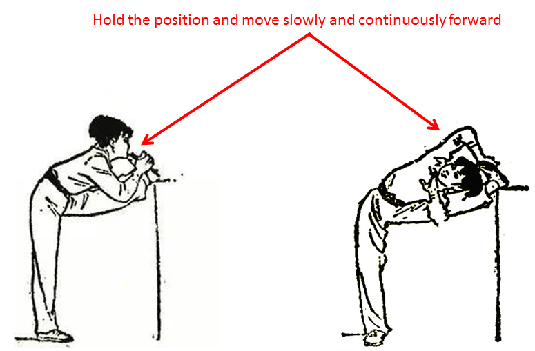 example of passive stretching